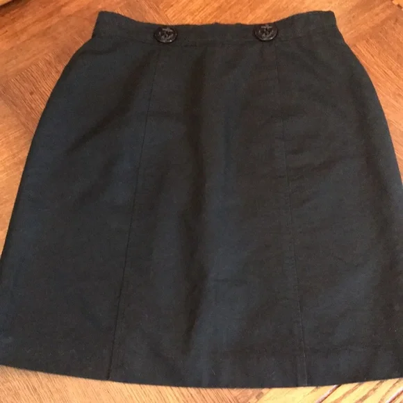 Vintage Burberry Nautical Button Skirt - Picture 3 of 9